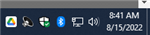 Google Drive icon in bar
